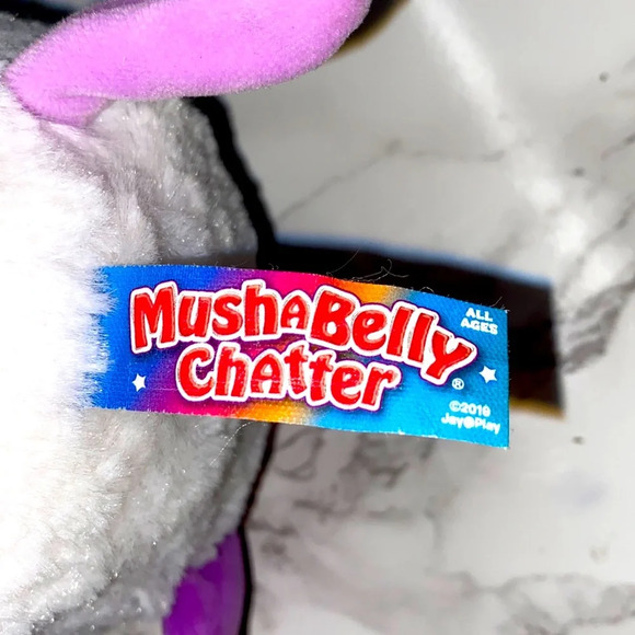 Mushabelly Chatter plush rainbow unicorn - Picture 5 of 5